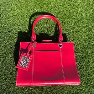 Red tannery west bag